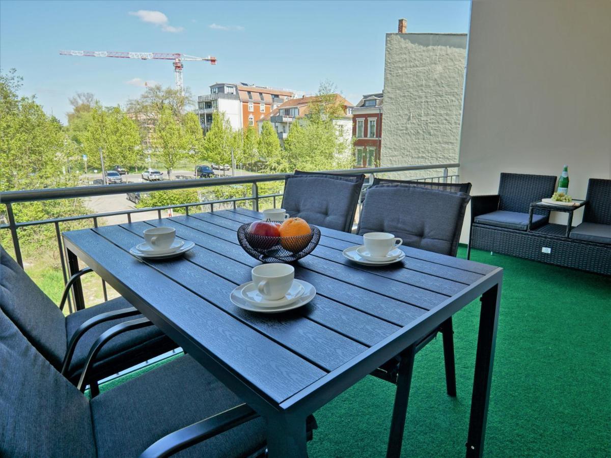 Apartmán "Hogulu" Brandenburg, Balkon, Neustadt, Kueche, Wassernaehe - Parkplatz Inklusive Brandenburg  Exteriér fotografie