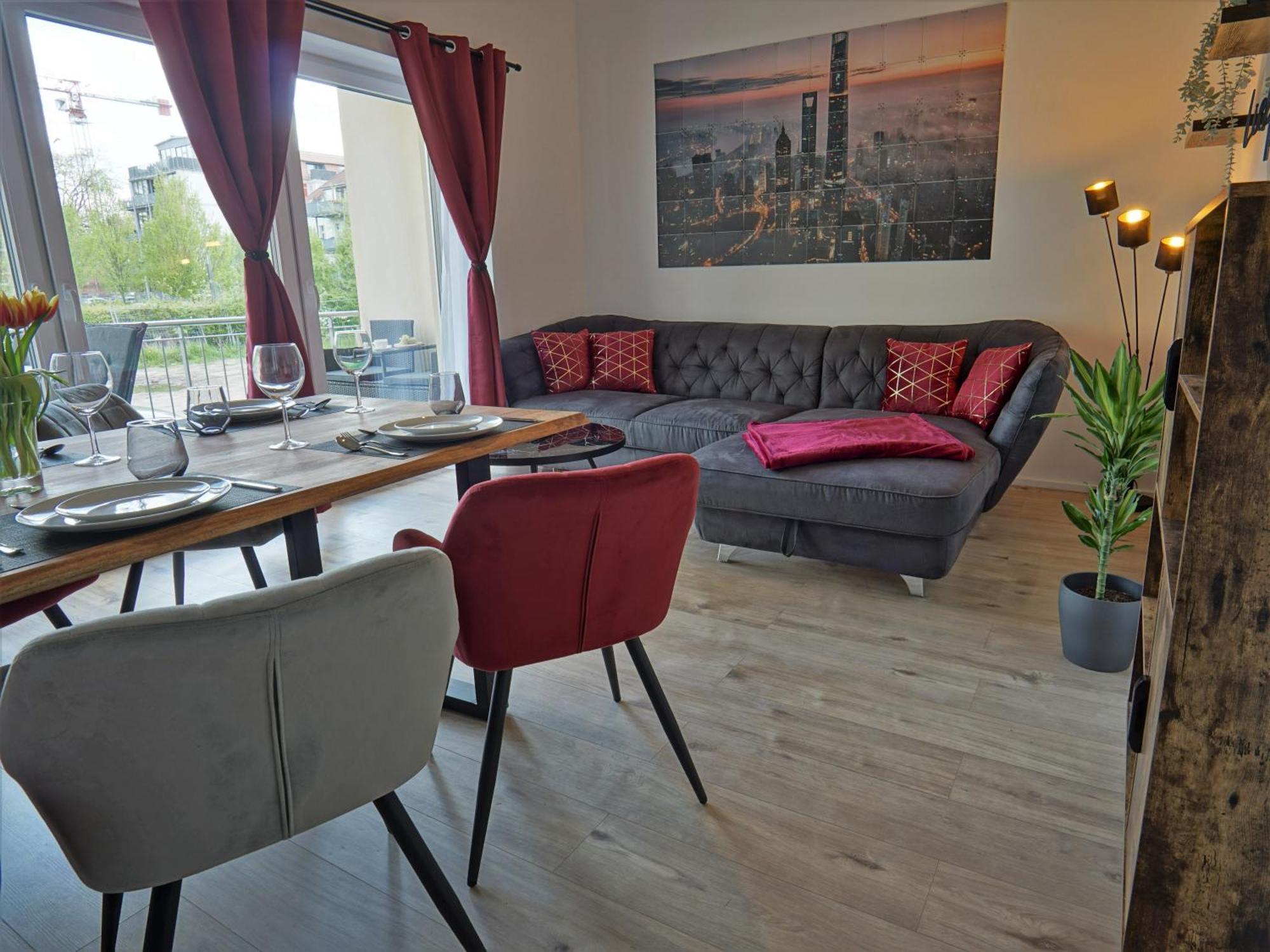 Apartmán "Hogulu" Brandenburg, Balkon, Neustadt, Kueche, Wassernaehe - Parkplatz Inklusive Brandenburg  Pokoj fotografie