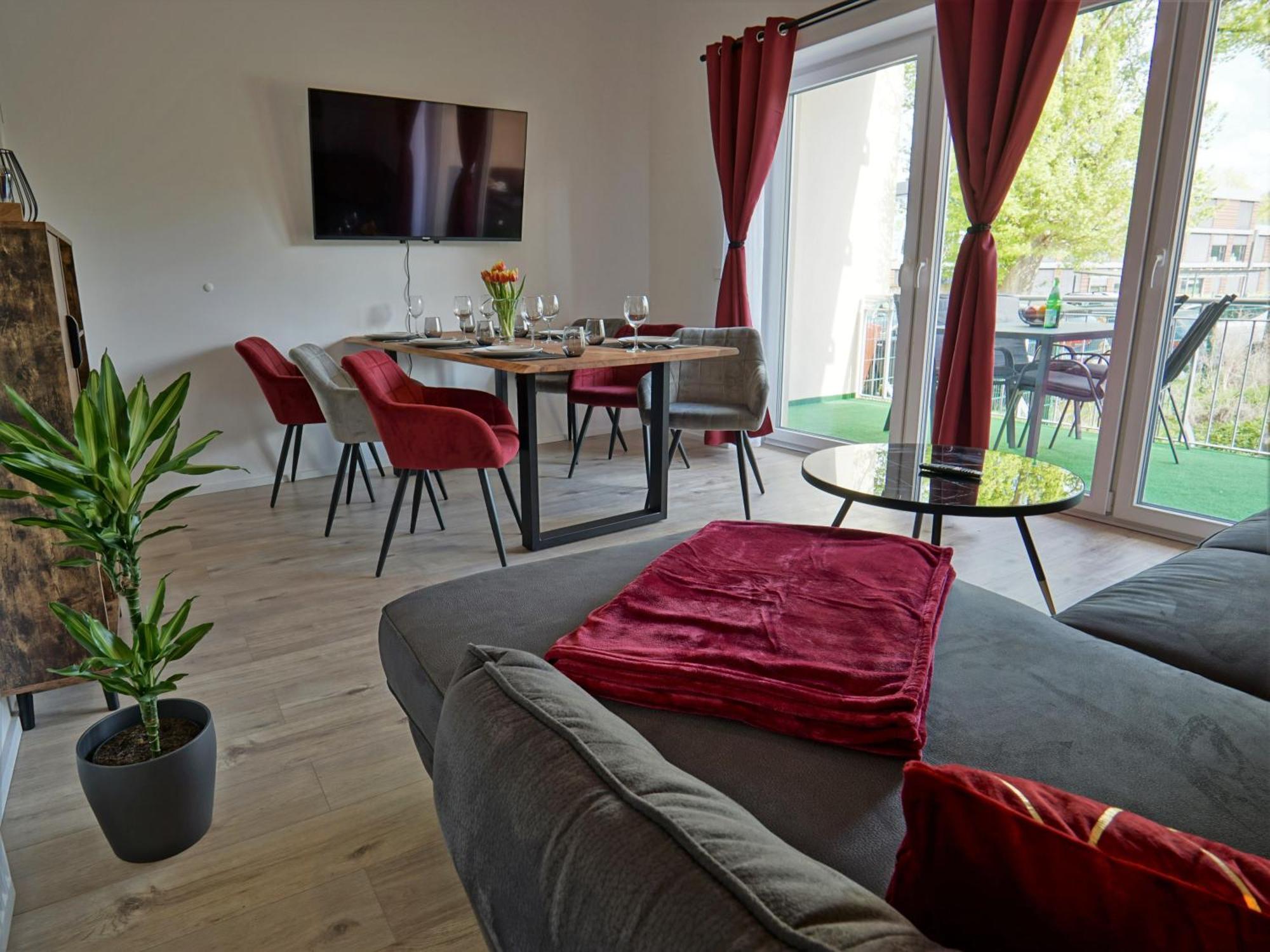 Apartmán "Hogulu" Brandenburg, Balkon, Neustadt, Kueche, Wassernaehe - Parkplatz Inklusive Brandenburg  Pokoj fotografie
