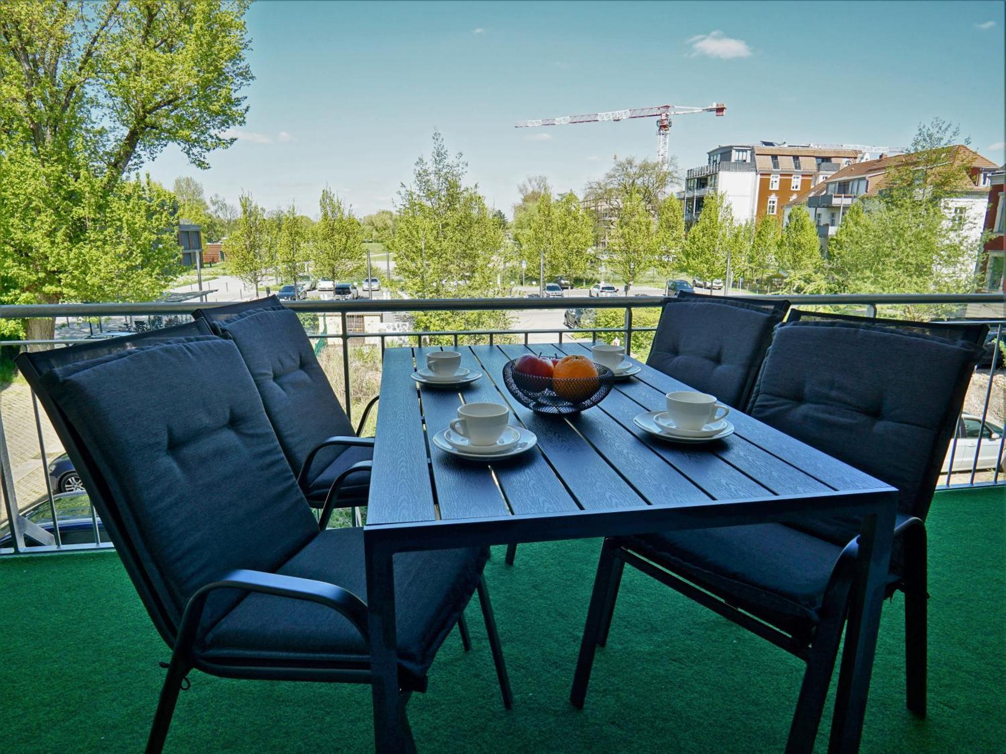 Apartmán "Hogulu" Brandenburg, Balkon, Neustadt, Kueche, Wassernaehe - Parkplatz Inklusive Brandenburg  Pokoj fotografie